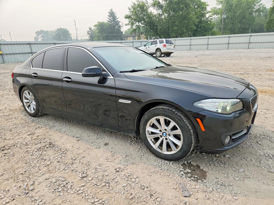 2015 BMW 5er VIN WBA5A7C54FD620898 COPART salvage auction — MINOR DENT/SCRATCHES, Oh - Certificate Of Title, sold $325 on 2026-08-11 (photo 4)