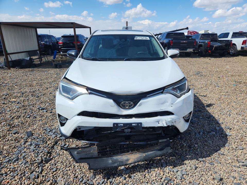 2018 Toyota Rav 4 VIN JTMWFREV5JJ742844 COPART salvage auction — FRONT END, Tx - Certificate Of Title, sold $90 on 2026-07-28 (photo 5)