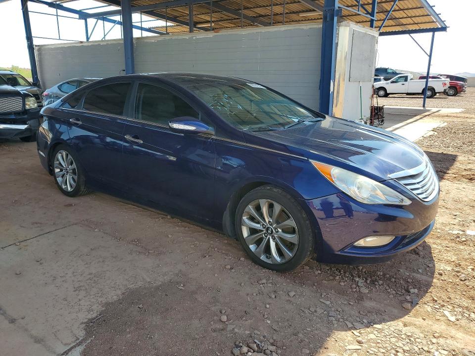 2013 Hyundai Sonata VIN 5NPEC4AB1DH503646 COPART salvage auction — REAR END, Az - Cert Of Title - Salvage, sold $175 on 2026-07-30 (photo 4)