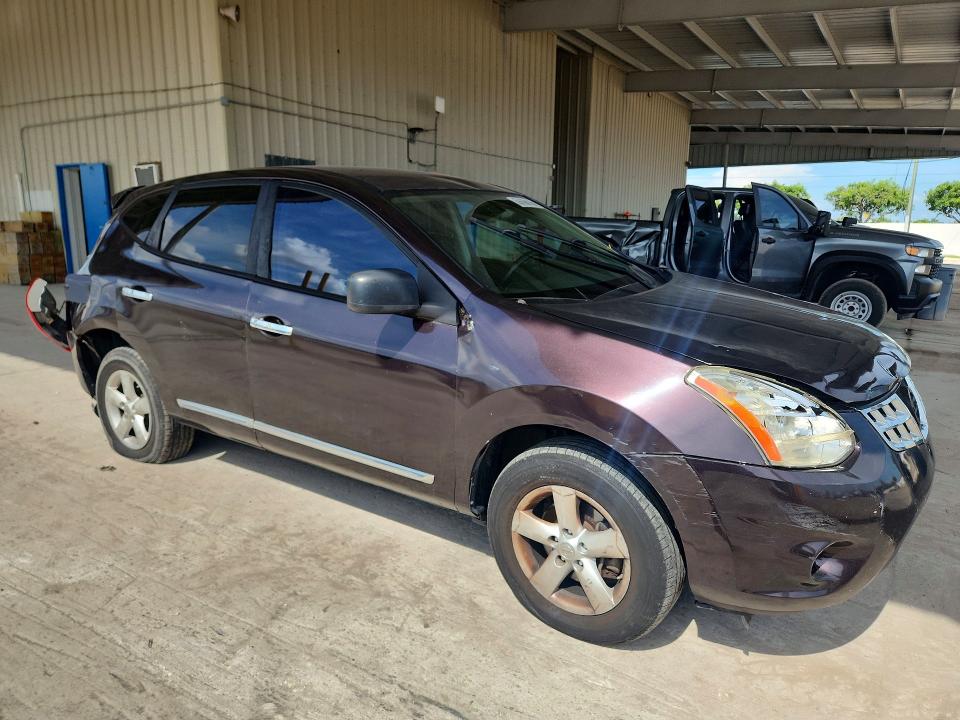 2013 Nissan Rogue VIN JN8AS5MV3DW624934 COPART salvage auction — REAR END, Fl - Cert Of Ttl-Rebuilt&Slvg Rbld, sold $600 on 2026-07-15 (photo 4)