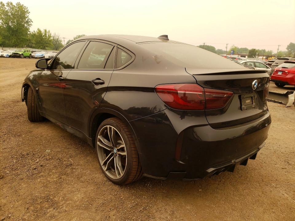 2015 BMW X6 VIN 5YMKW8C50F0G93684 COPART salvage auction — FRONT END, CT - CERT OF TITLE-SALVAGE, sold $550 on 2026-07-21 (photo 2)