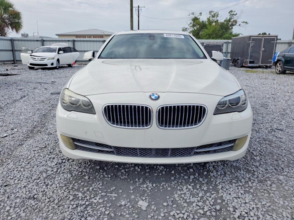 2011 BMW 5 series VIN WBAFR1C54BC749394 COPART salvage auction — REAR END, Fl - Certificate Of Title, sold $1,600 on 2026-07-17 (photo 5)