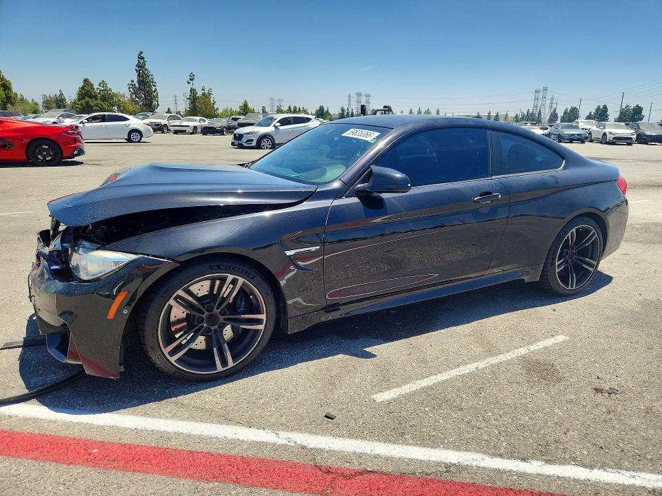2015 BMW M4 VIN WBS3R9C56FK330908 COPART salvage auction — FRONT END, Ca - Salvage Certificate, sold $11,800 on 2026-07-28 (photo 1)