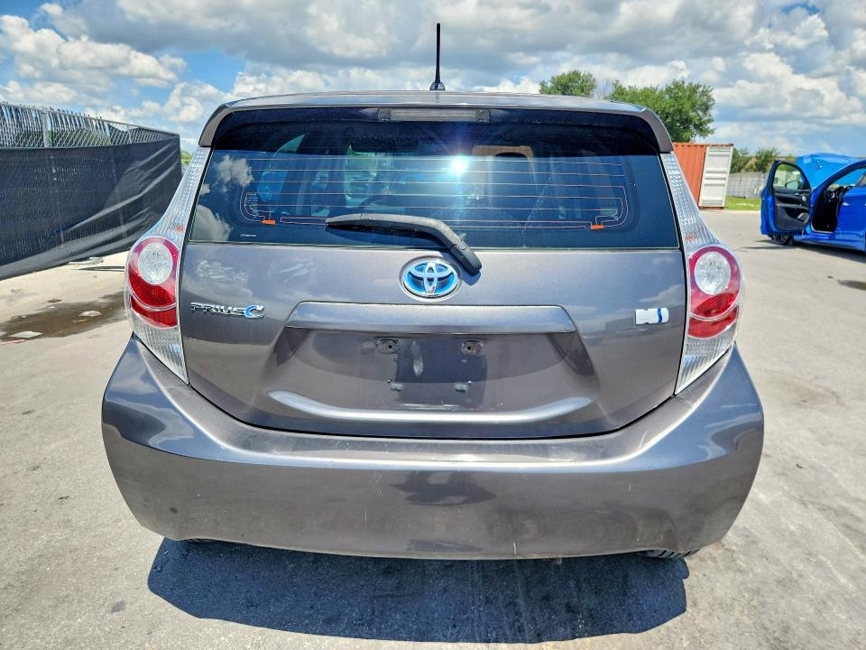 2013 Toyota Prius VIN JTDKDTB30D1535965 COPART salvage auction — FRONT END, Fl - Cert Of Title Slvg Rebuildable, sold $325 on 2026-07-21 (photo 6)