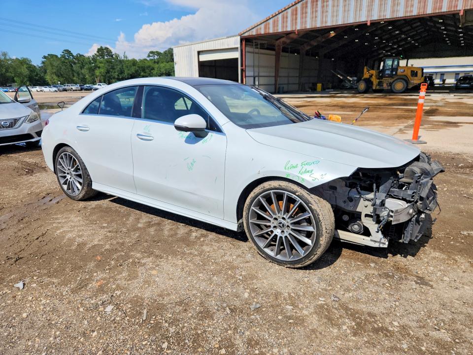 2022 Mercedes-benz Cla-klasse VIN W1K5J4GB3NN247773 COPART salvage auction — FRONT END, La - Cert Of Title-Salvage, sold $10,400 on 2026-08-07 (photo 4)