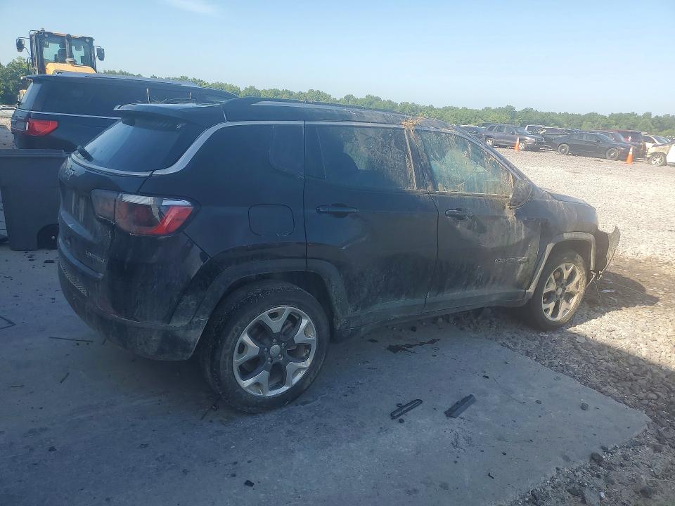 2018 Jeep Compass VIN 3C4NJDCB5JT267341 COPART salvage auction — ROLLOVER, Salvage Title, sold $70 on 2026-07-28 (photo 3)