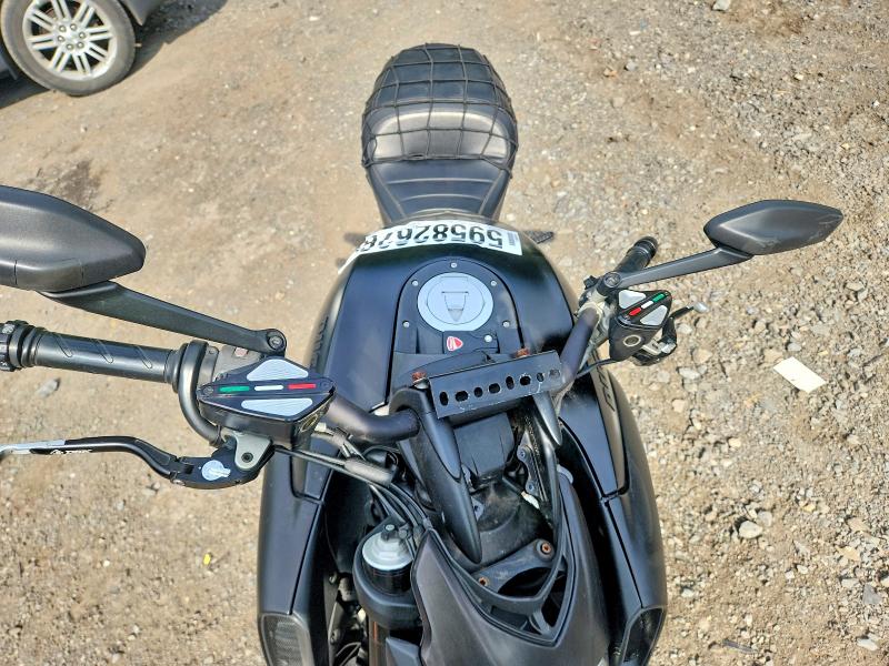 2015 Ducati Diavel VIN ZDM13BSW7FB022099 COPART salvage auction — SIDE, Ny - Mv-907A Salvage Certificate, sold $3,900 on 2026-07-16 (photo 5)