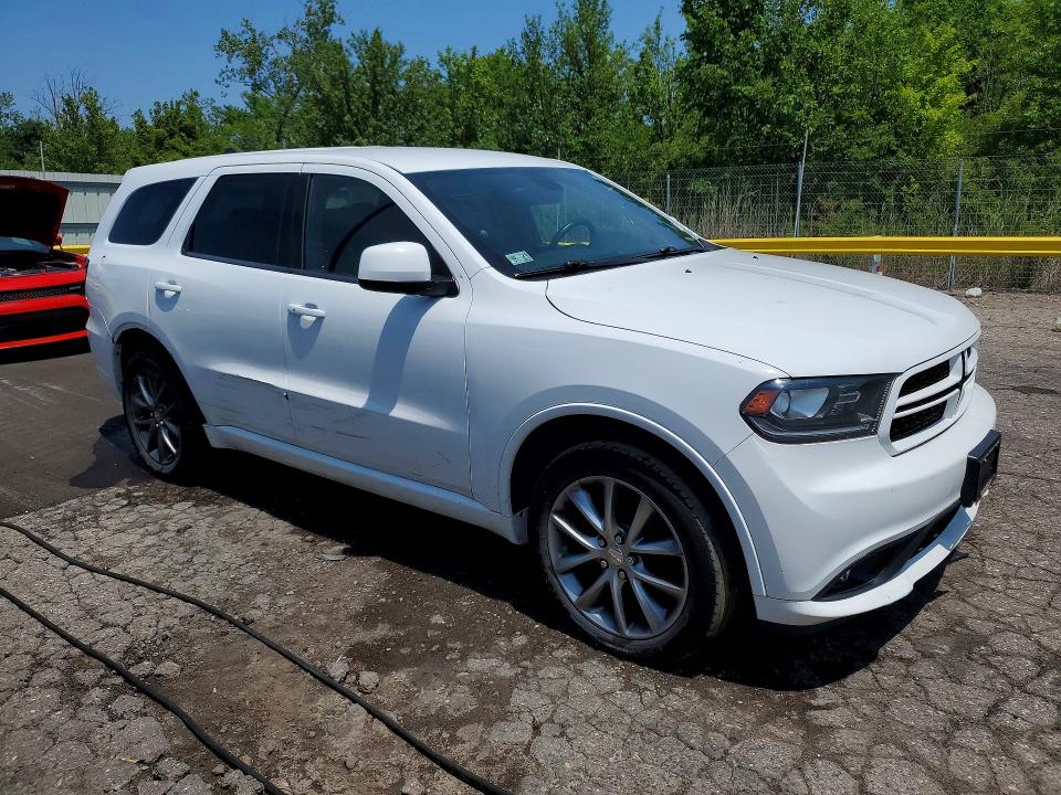 2014 Dodge Durango VIN 1C4RDJAGXEC484052 COPART salvage auction — FRONT END, Mi - Certificate Of Title, sold $875 on 2026-07-28 (photo 4)