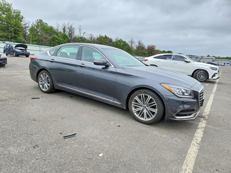 2019 Genesis G80 VIN KMTFN4JE6KU326122 COPART salvage auction — SIDE, Ny - Mv-907A Salvage Certificate, sold $2,500 on 2026-07-20 (photo 4)