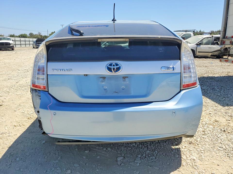 2012 Toyota Prius VIN JTDKN3DP8C3009566 COPART salvage auction — SIDE, Ca - Salvage Certificate, sold $4,100 on 2026-07-28 (photo 6)