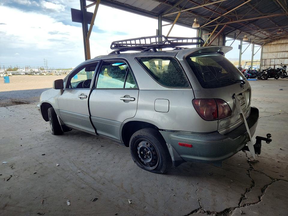 2000 Lexus Rx 300 VIN JT6HF10U0Y0155502 COPART salvage auction — FRONT END, Az - Certificate Of Title (P), sold $500 on 2026-07-20 (photo 2)