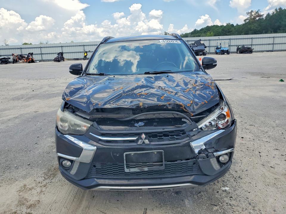 2018 Mitsubishi Outlander VIN JA4AP4AW0JU025026 COPART salvage auction — FRONT END, Salvage Title, sold $1,400 on 2026-07-27 (photo 5)