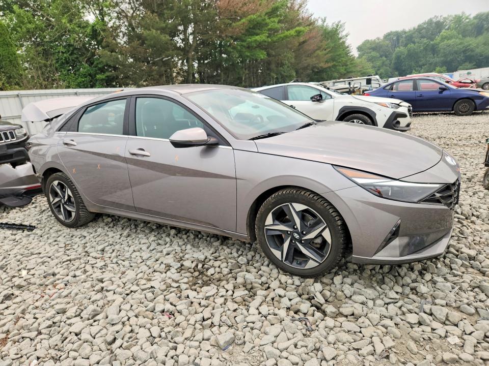 2023 Hyundai Elantra VIN KMHLN4AJ4PU046975 COPART salvage auction — REAR END, NJ - CERT OF TITLE-SALVAGE, sold $2,600 on 2026-07-27 (photo 4)