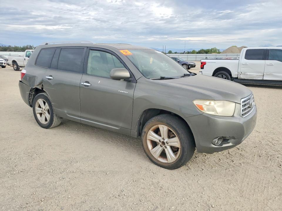 2008 Toyota Highlander VIN JTEDS42A682040796 COPART salvage auction — SIDE, Ca - Dis/Dlr/Exp App For Dup Clean, sold $1,000 on 2026-07-31 (photo 4)