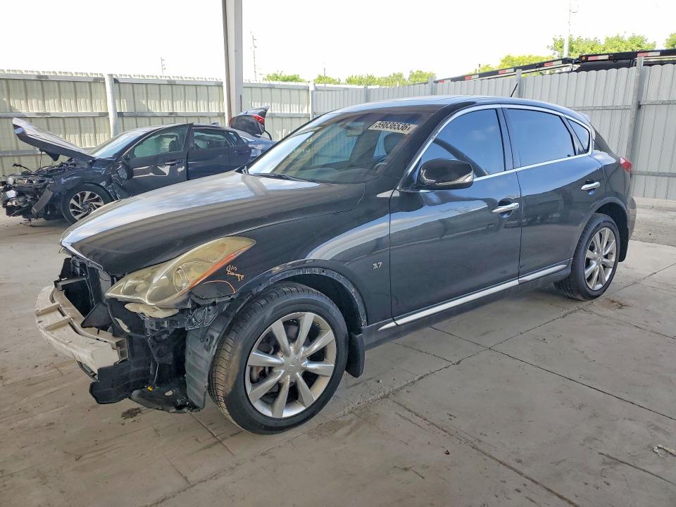 2016 Infiniti Qx50 VIN JN1BJ0RP3GM234600 COPART salvage auction — FRONT END, Fl - Cert Of Title Slvg Rebuildable, sold $1,150 on 2026-07-29 (photo 1)