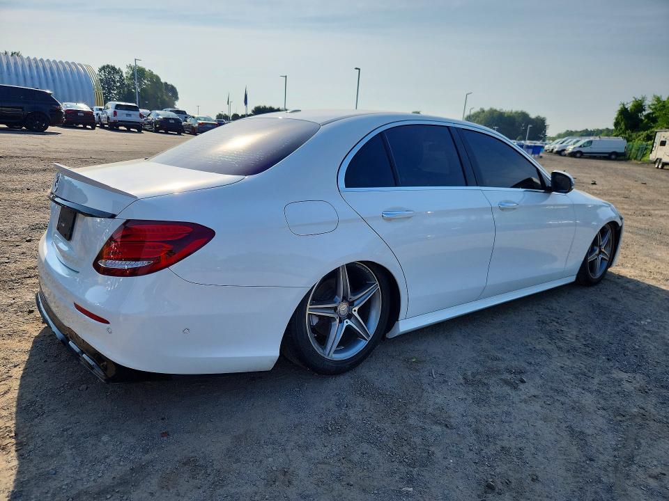 2017 Mercedes-benz E-class VIN WDDZF4KB8HA083491 COPART salvage auction — FRONT END, MA - CERTIFICATE OF TITLE (P), sold $8,900 on 2026-07-31 (photo 3)