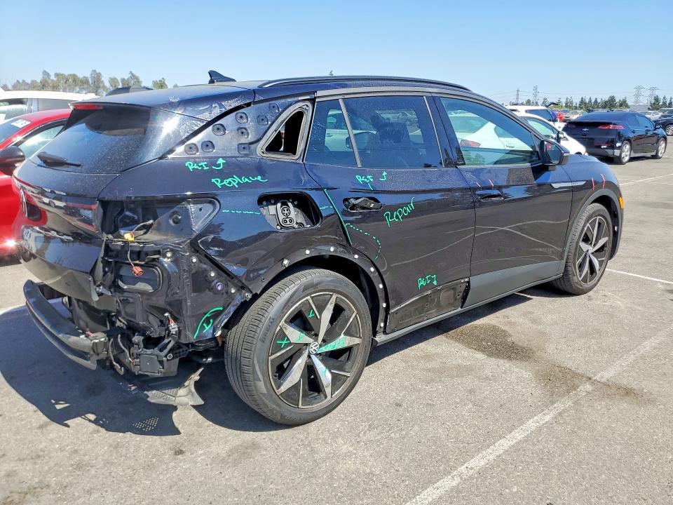 2023 Volkswagen Id.4 VIN 1V2VMPE86PC015076 COPART salvage auction — REAR END, Ca - Salvage Certificate, sold $13,600 on 2026-09-03 (photo 3)