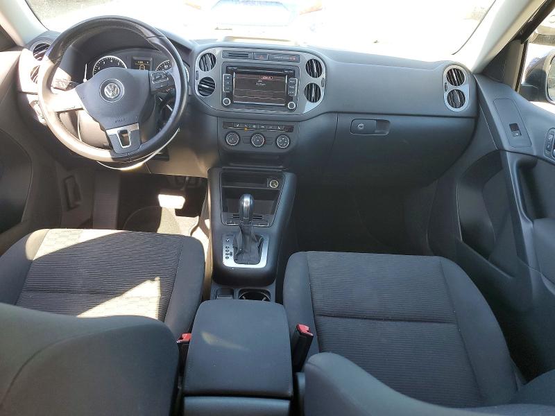 2015 Volkswagen Tiguan VIN WVGBV7AX1FW552834 COPART salvage auction — VANDALISM, Ca - Salvage Certificate, sold $750 on 2026-08-07 (photo 8)