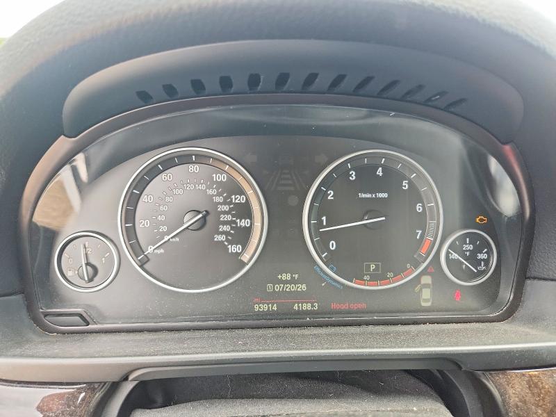 2015 BMW 5er VIN WBA5A7C5XFD623675 COPART salvage auction — FRONT END, Va - Cert Of Title - Salvage, sold $2,100 on 2026-08-21 (photo 9)