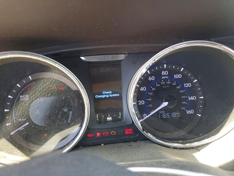 2014 Hyundai Sonata VIN KMHEC4A41EA111806 COPART salvage auction — FRONT END, Ca - Dis/Dlr/Exp Only Clean Title, sold $225 on 2026-07-31 (photo 9)