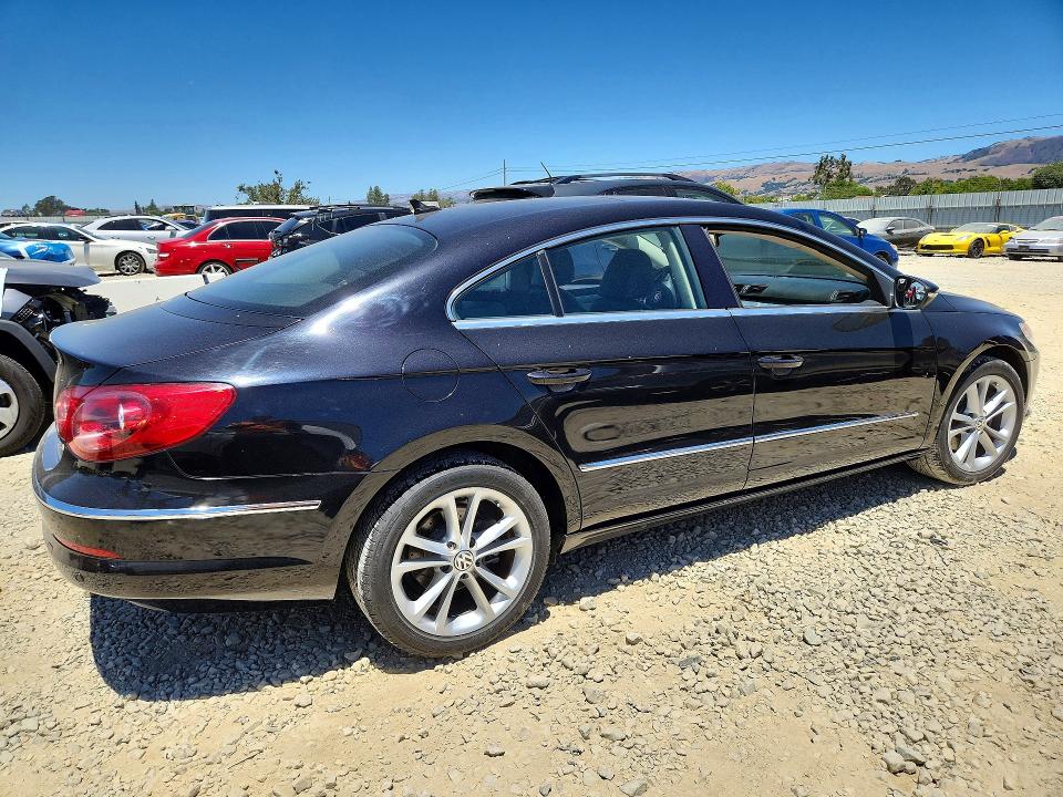 2010 Volkswagen Cc VIN WVWHP7AN6AE541480 COPART salvage auction — MINOR DENT/SCRATCHES, Ca - Dis/Dlr/Exp Only Clean Title, sold $550 on 2026-07-30 (photo 3)