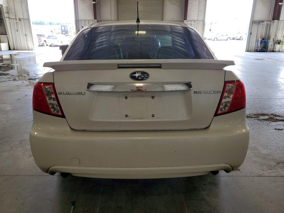 2008 Subaru Impreza VIN JF1GE61668H504061 COPART salvage auction — HAIL, MN - CERTIFICATE OF TITLE, sold $80 on 2026-07-27 (photo 6)