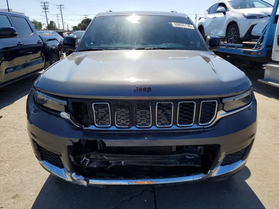 2023 Jeep Grand cherokee l VIN 1C4RJKAG6P8855924 COPART salvage auction — FRONT END, Nv - Dis/Dlr/Exp Only Salvage Title (P), sold $11,000 on 2026-07-08 (photo 5)