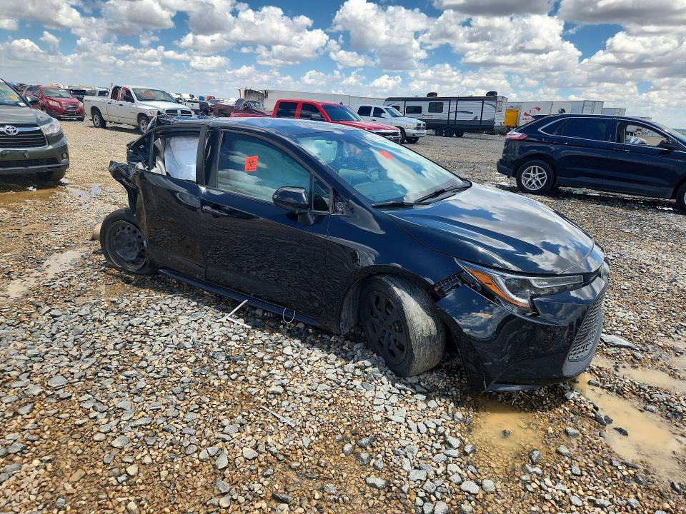 2020 Toyota Corolla VIN JTDEPRAE1LJ088507 COPART salvage auction — REAR END, LA - CERTIFICATE OF TITLE (P), sold $4,150 on 2026-07-28 (photo 4)