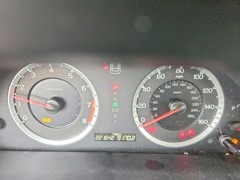 2008 Honda Accord VIN JHMCP26308C036270 COPART salvage auction — FRONT END, Va - Cert Of Title - Salvage, sold $150 on 2026-07-28 (photo 9)