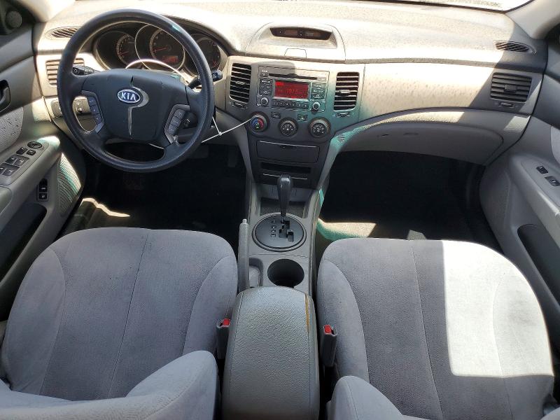 2010 Kia Optima VIN KNAGG4A87A5378677 COPART salvage auction — FRONT END, NV - CERTIFICATE OF TITLE, sold $150 on 2026-07-21 (photo 8)