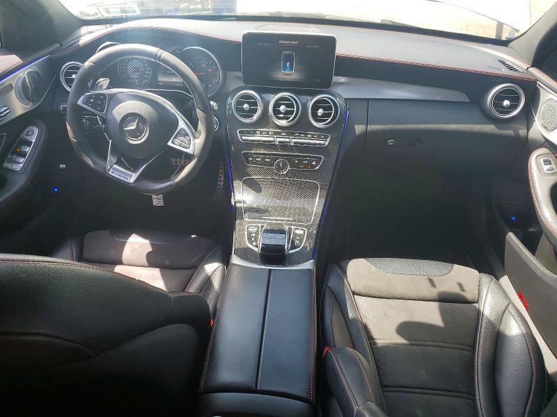 2017 Mercedes-benz C-klasse amg VIN 55SWF6EB5HU230179 COPART salvage auction — FRONT END, Ny - Mv-907A Salvage Certificate, sold $7,500 on 2026-07-07 (photo 8)