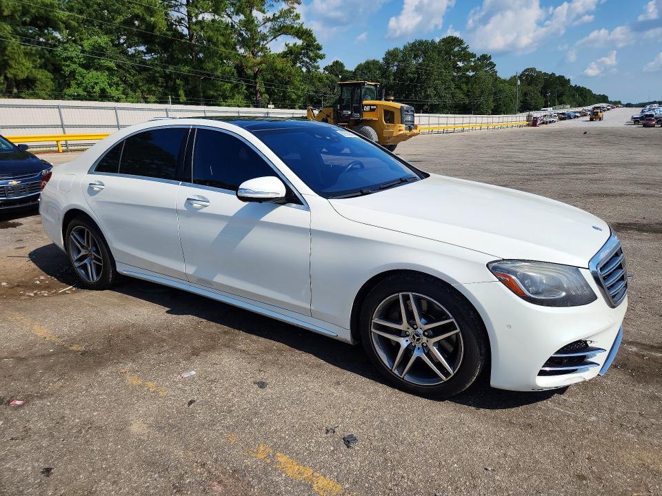 2018 Mercedes-benz S-klasse VIN WDDUG6GB3JA376037 COPART salvage auction — WATER/FLOOD, Ms - Cert Of Title - Flood Salvage, sold $8,800 on 2026-08-17 (photo 4)