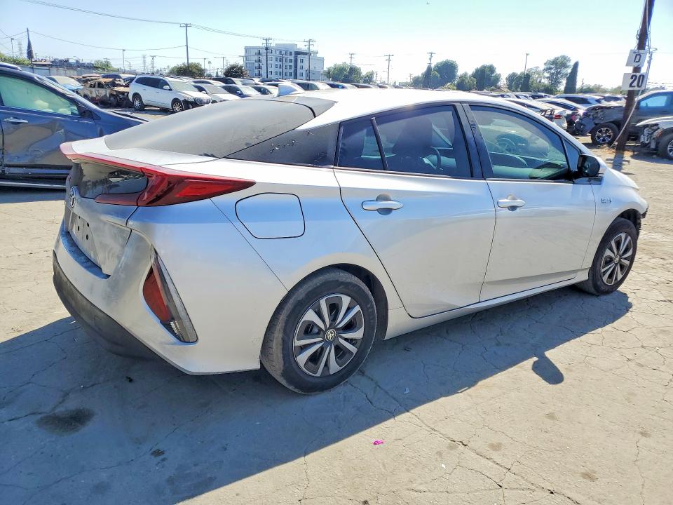 2018 Toyota Prius VIN JTDKARFP2J3094574 COPART salvage auction — FRONT END, Ca - Salvage Certificate, sold $4,250 on 2026-07-20 (photo 3)