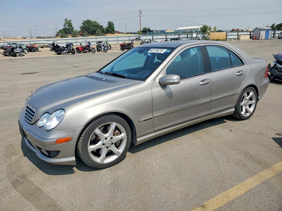 2007 Mercedes-benz C-klasse VIN WDBRF52H17F919291 COPART salvage auction — FRONT END, Id - Certificate Of Title (P), sold $2,400 on 2026-08-06 (photo 1)