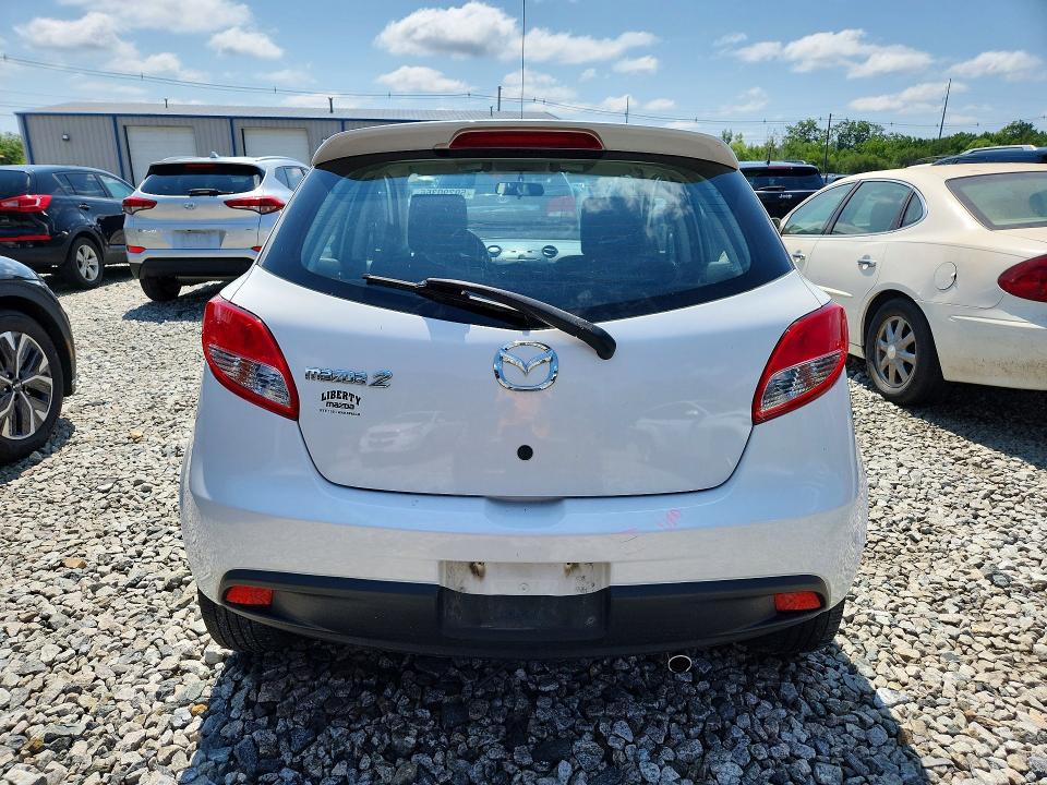 2013 Mazda 2 VIN JM1DE1LZ1D0165578 COPART salvage auction — FRONT END, Ma - Cert Of Title-Reconstrctd Coll, sold $1,000 on 2026-07-21 (photo 6)