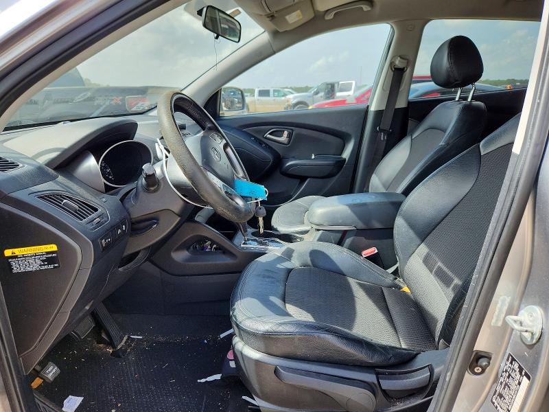 2011 Hyundai Tucson VIN KM8JU3AC8BU147726 COPART salvage auction — FRONT END, Tx - Salvage Vehicle Title, sold $1,000 on 2026-07-21 (photo 7)