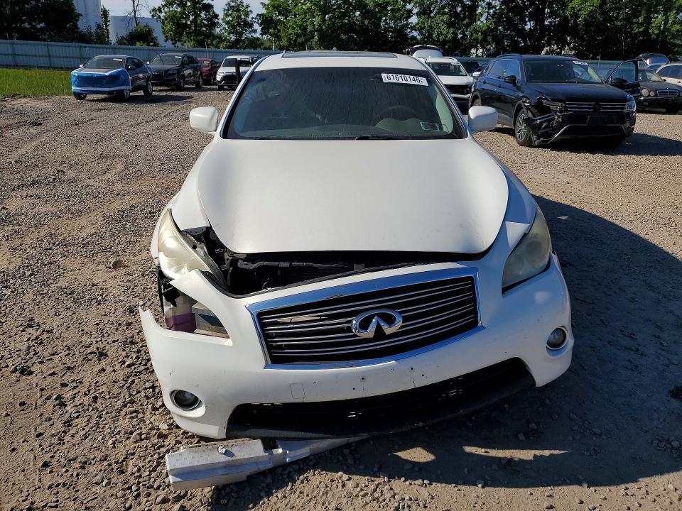 2011 Infiniti M37 VIN JN1BY1AR2BM370367 COPART salvage auction — FRONT END, NY - MV-907A SALVAGE CERTIFICATE, sold $250 on 2026-08-03 (photo 5)
