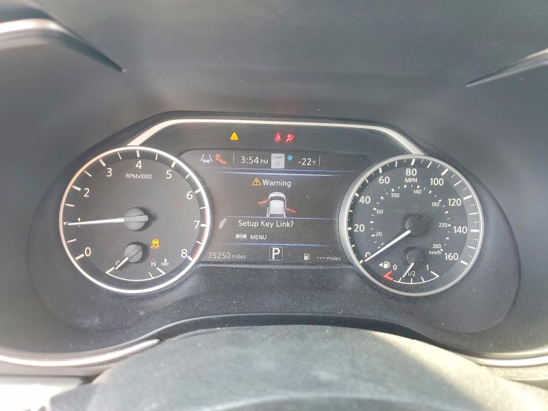 2020 Nissan Maxima VIN 1N4AA6CV5LC365035 COPART salvage auction — MINOR DENT/SCRATCHES, Tx - Certificate Of Title, sold $7,900 on 2026-07-27 (photo 9)