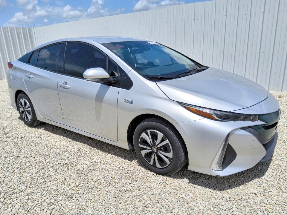 2018 Toyota Prius prime VIN JTDKARFPXJ3102873 COPART salvage auction — SIDE, Fl - Certificate Of Title, sold $4,550 on 2026-07-28 (photo 4)