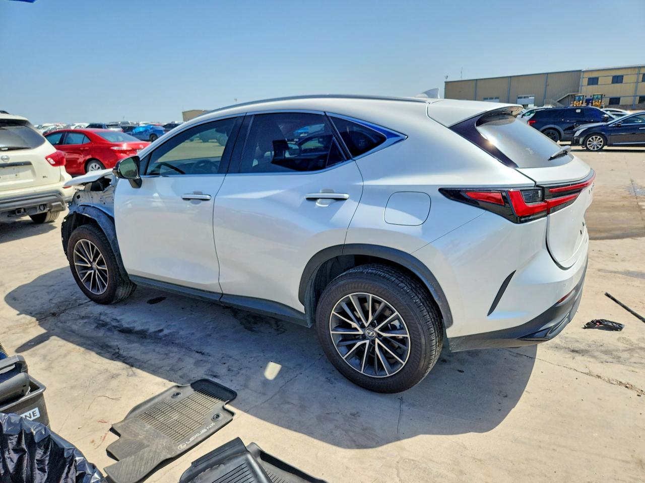 2025 Lexus NX 350h VIN JTJGKCEZ3S2046993 COPART salvage auction — Front End, TX - SALVAGE VEHICLE TITLE, sold $25,250 on 2026-08-17 (photo 2)