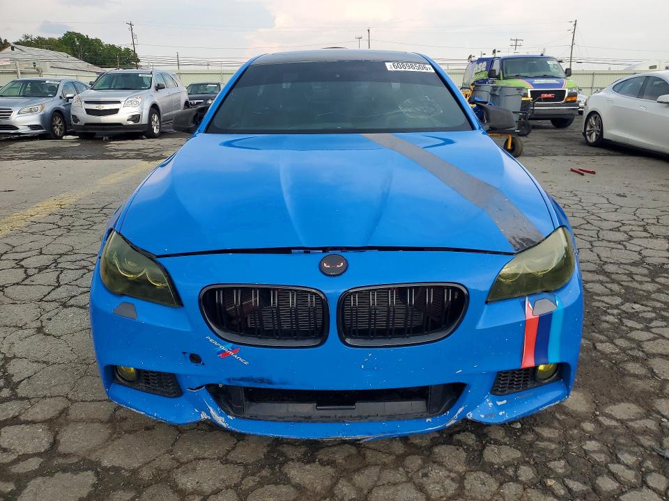 2012 BMW 5er VIN WBAFR9C58CDV58264 COPART salvage auction — FRONT END, Fl - Certificate Of Title, sold $725 on 2026-07-31 (photo 5)
