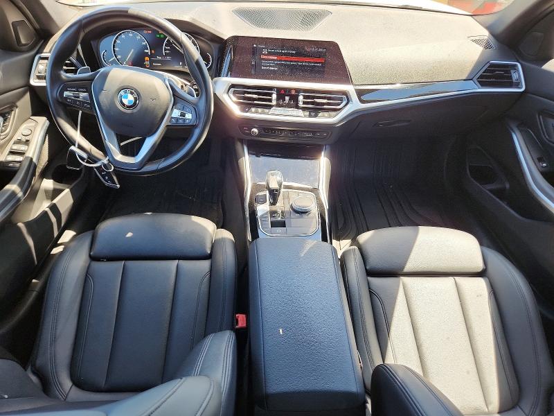2019 BMW 3er VIN WBA5R1C57KAJ99390 COPART salvage auction — REAR END, Ca - Salvage Certificate, sold $4,650 on 2026-07-28 (photo 8)