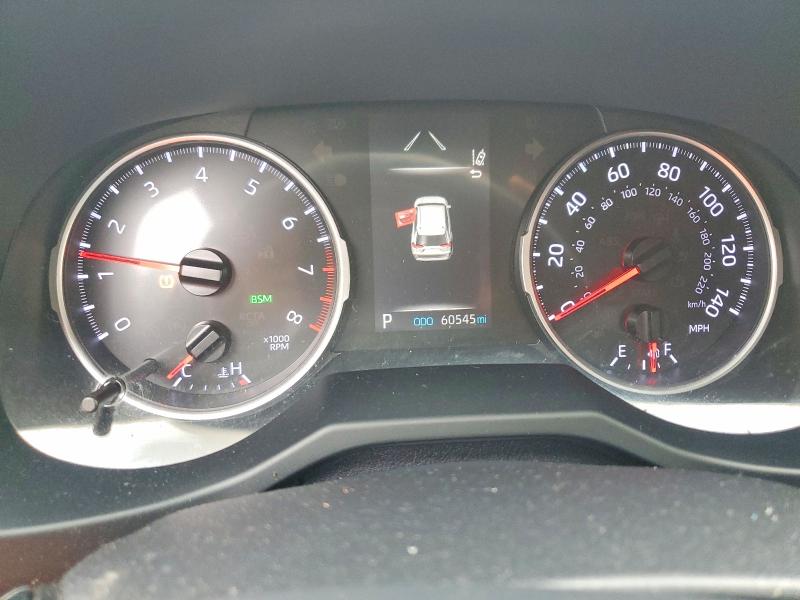 2019 Toyota Rav4 VIN JTMW1RFV1KD016315 COPART salvage auction — FRONT END, NJ - CERT OF TITLE-SALVAGE (P), sold $8,200 on 2026-07-15 (photo 9)