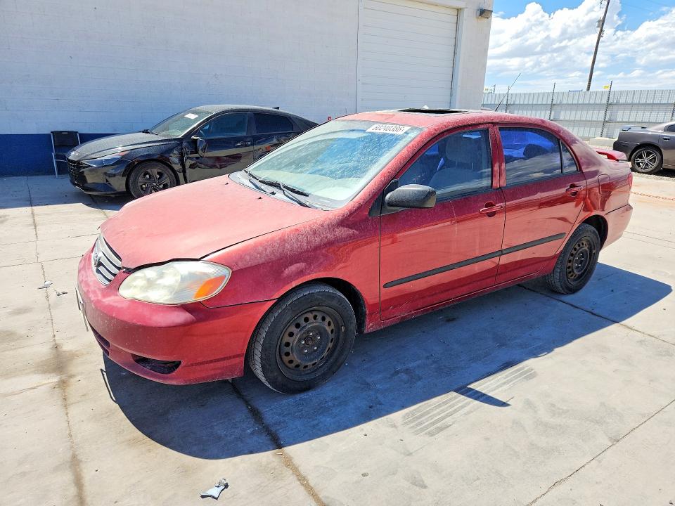 2004 Toyota Corolla VIN JTDBR32E442021789 COPART salvage auction — FRONT END, Ut - Certificate Of Title, sold $650 on 2026-07-20 (photo 1)