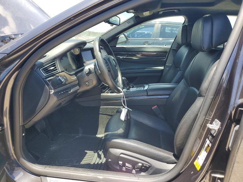 2015 BMW 7er VIN WBAYE8C51FD780907 COPART salvage auction — WATER/FLOOD, Tx - Salvage Title-Flood Damage, sold $2,050 on 2026-07-21 (photo 7)