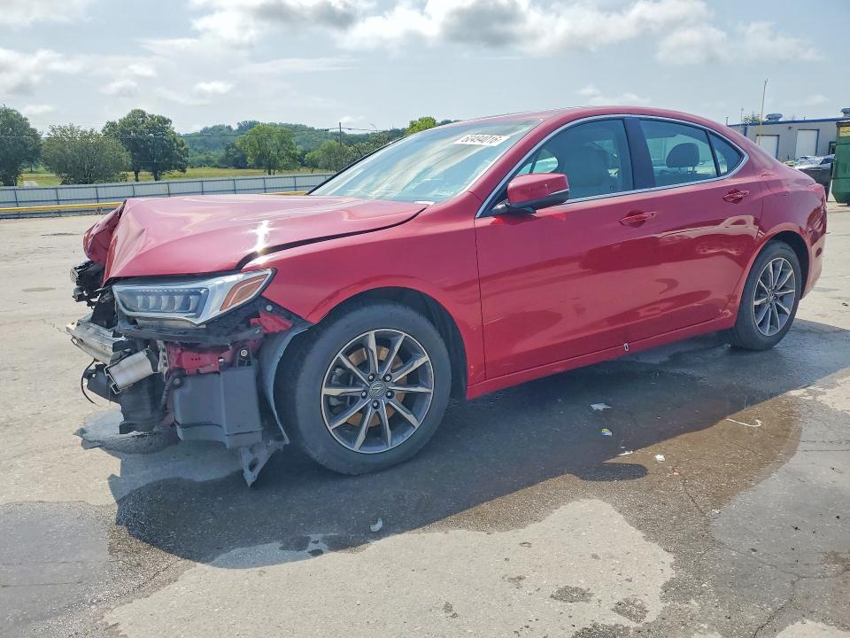 2019 Acura Tlx VIN 19UUB1F36KA004166 COPART salvage auction — FRONT END, Tn - Salvage Certificate, sold $675 on 2026-07-22 (photo 1)