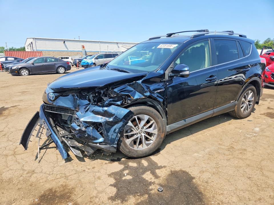 2017 Toyota Rav4 hybrid VIN JTMRJREVXHD150831 COPART salvage auction — FRONT END, Ct - Cert Of Title-Salvage, sold $2,350 on 2026-07-31 (photo 1)