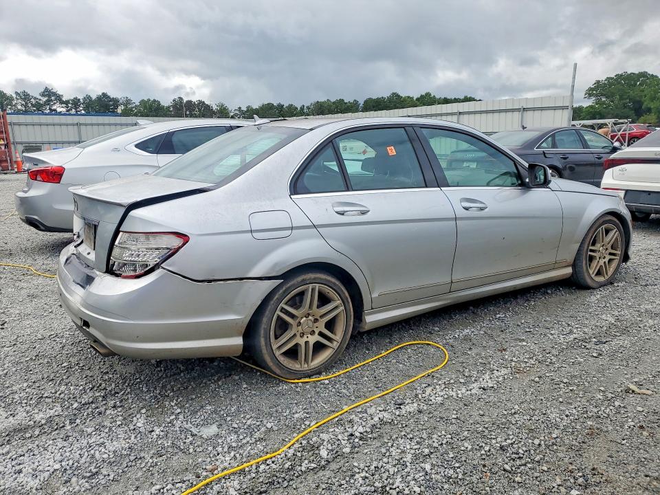 2008 Mercedes-benz C-klasse VIN WDDGF56X58R030381 COPART salvage auction — REAR END, Ga - Cert Of Title-Salvage, sold $325 on 2026-08-10 (photo 3)