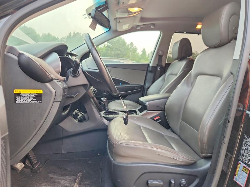 2014 Hyundai Santa fe VIN KM8SRDHFXEU085813 COPART salvage auction — FRONT END, Va - Certificate Of Title, sold $2,950 on 2026-07-28 (photo 7)