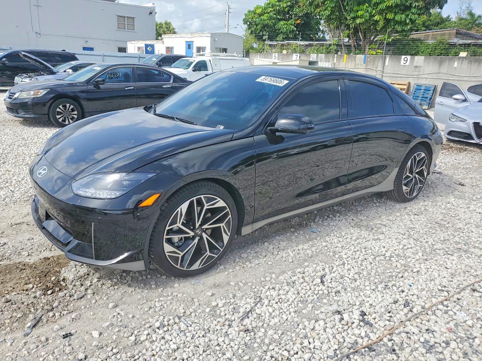 2025 Hyundai Ioniq 6 VIN KMHM54AC5SA116225 — COPART salvage auction photo